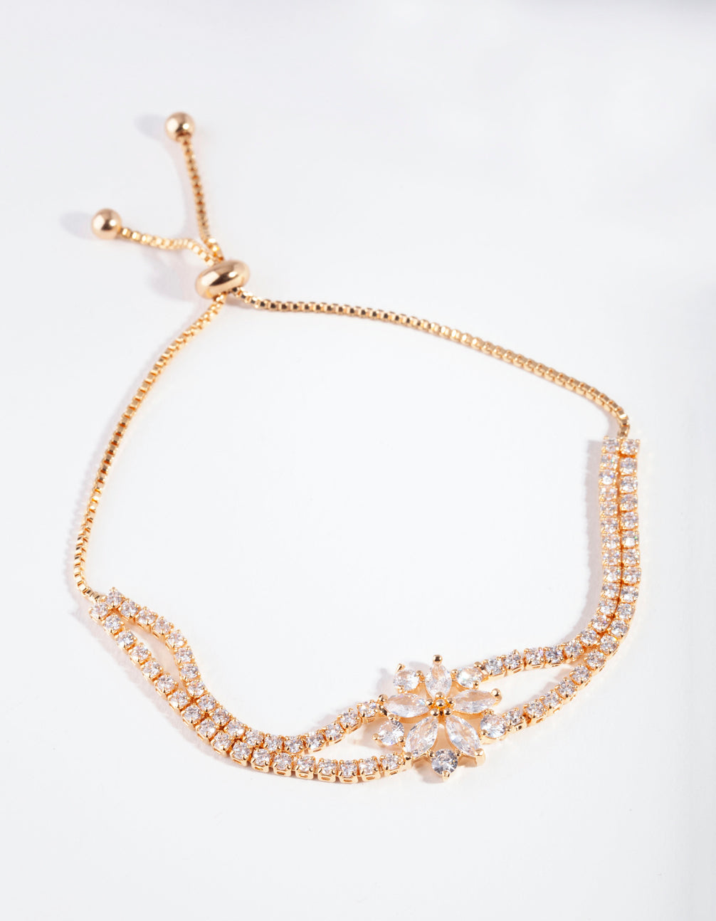 Flower Toggle Bracelet