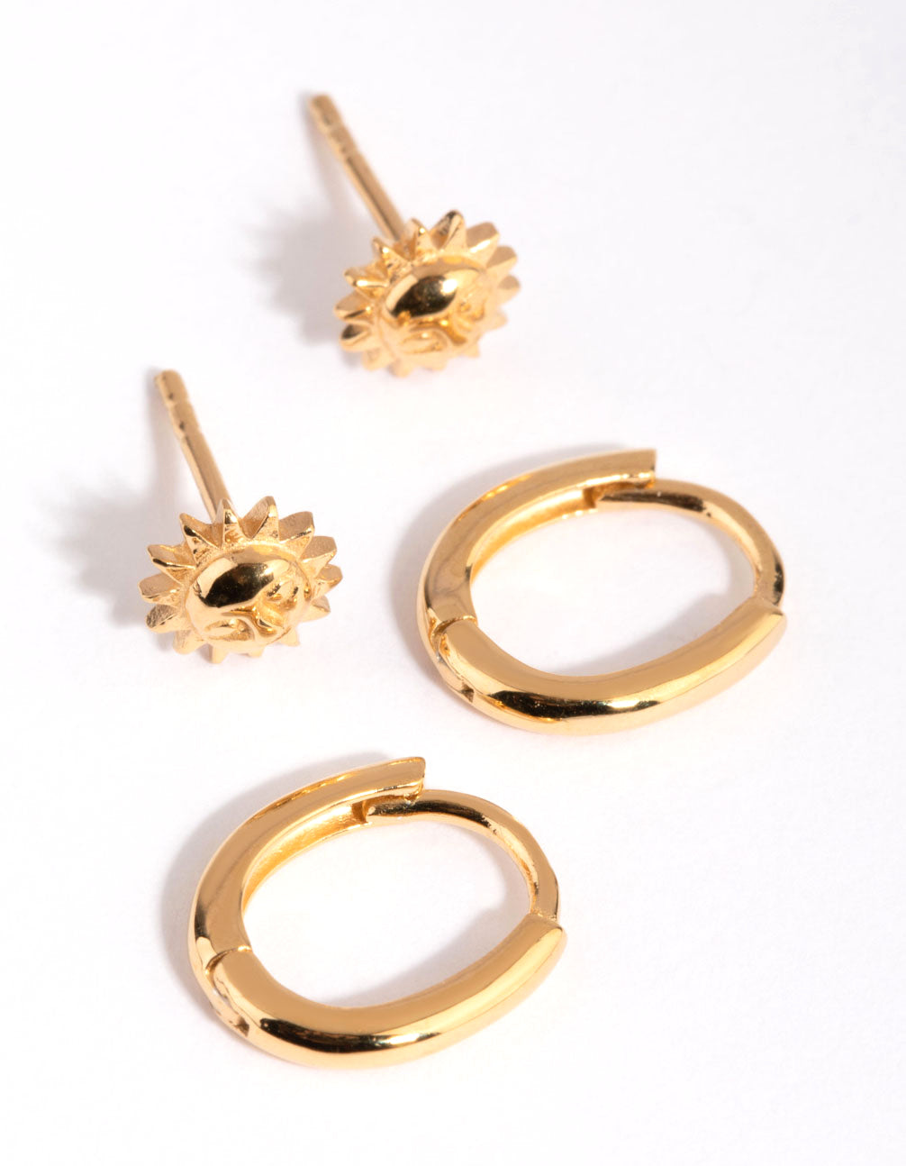 Sun Stud & Earring Set