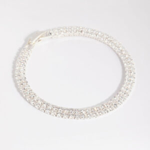 Layered Cup Chain Tennis Bracelet