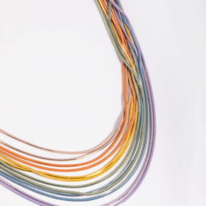 Rainbow Chain Layered Necklace