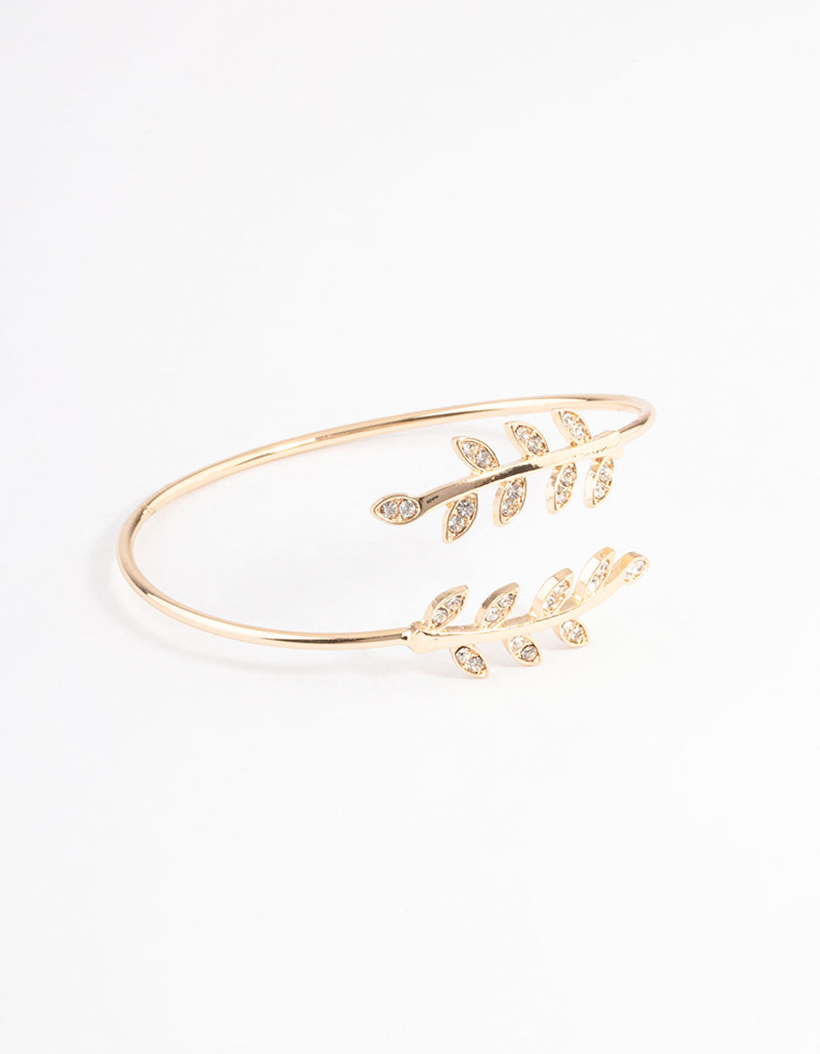 Leaf Wrap Cuff Bangle