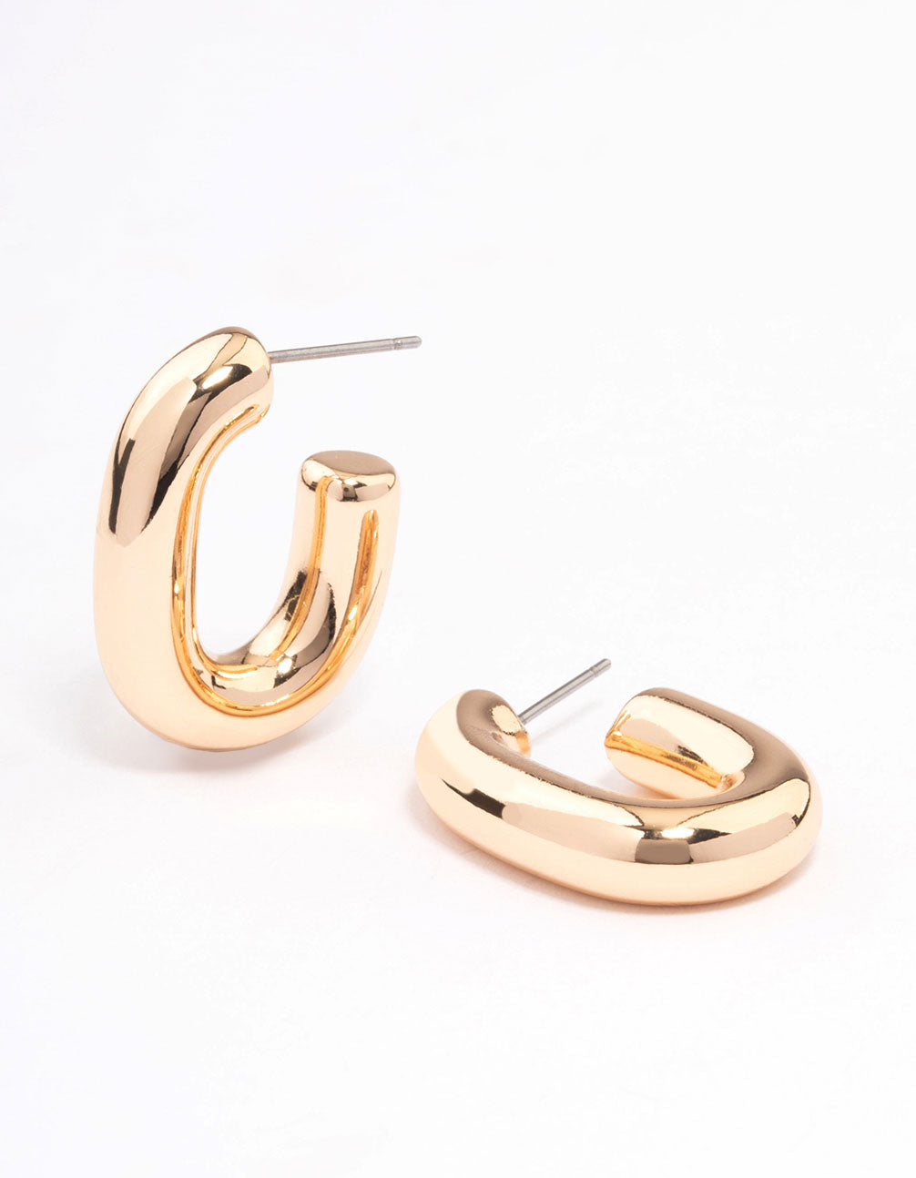 Oval Hoop Earrings