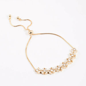 Statement Flower  Toggle Bangle