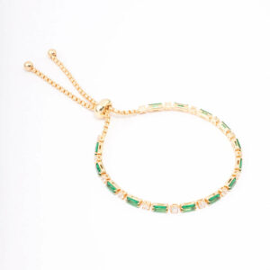 Stone Toggle Tennis Bracelet