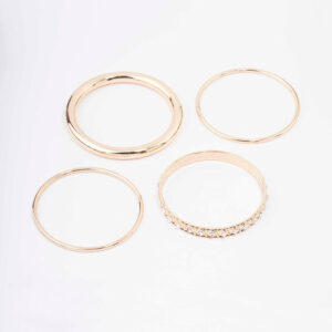 Ornate Bangle 4-Pack