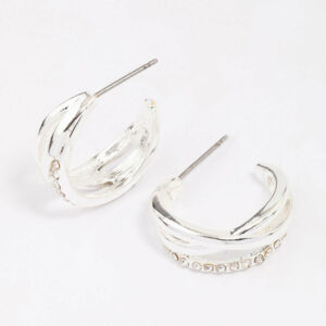 Twisted Hoop Earrings