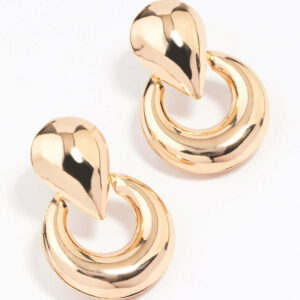 Door Knocker Stud Earrings
