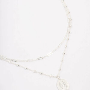 Coin Layered Necklace
