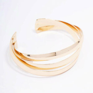 Chunky Twisted Wrist Cuff