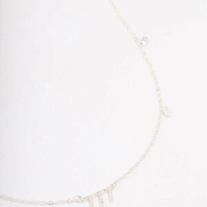 Angel Number Cubic Zirconia Chain Necklace