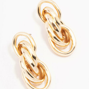 Link Cluster Drop Earrings